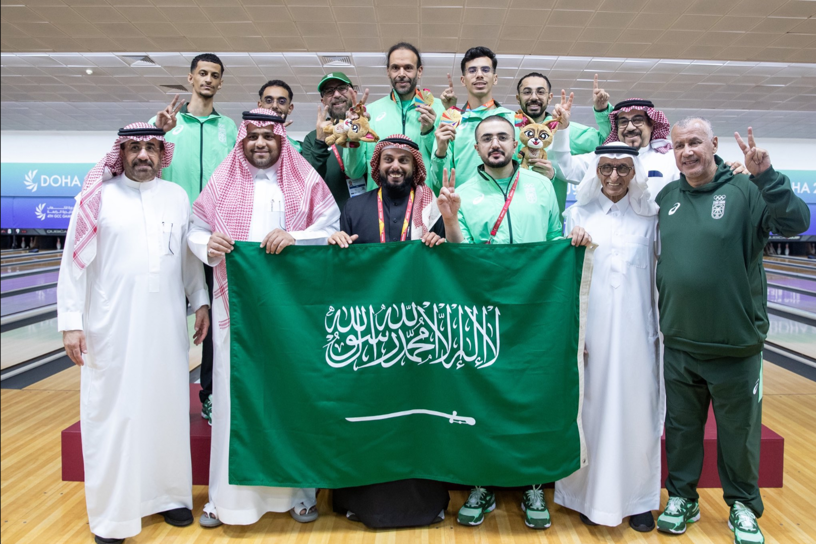 صورة من فعاليات الاتحاد السعودي للبولينج